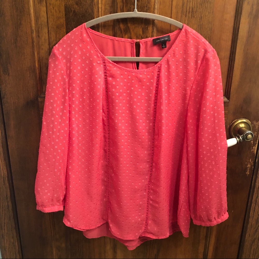 The Limited Pink/Coral Blouse 💗